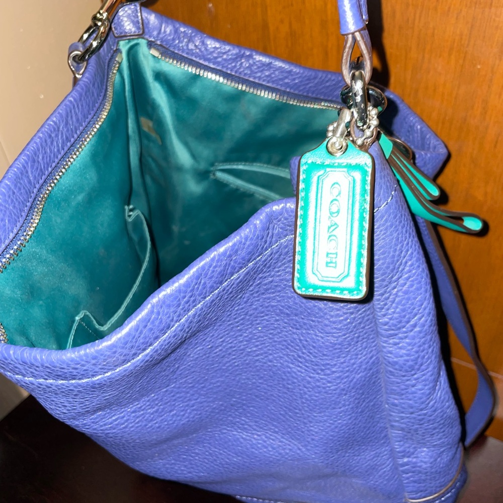 Coach Leather crossbody bag w/free matching wristlet - Picture 11 of 15